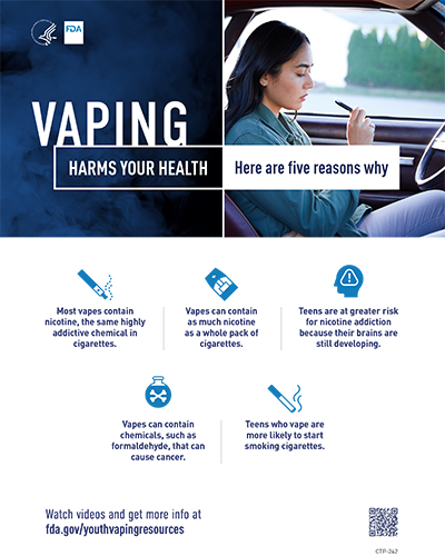 Print and Download About Vaping Prevention Resources HHS.gov